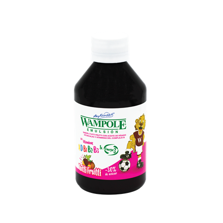 Wampole Emulsion Tutti Frutti PET 200ml | Plugin | Cod Liver Oil